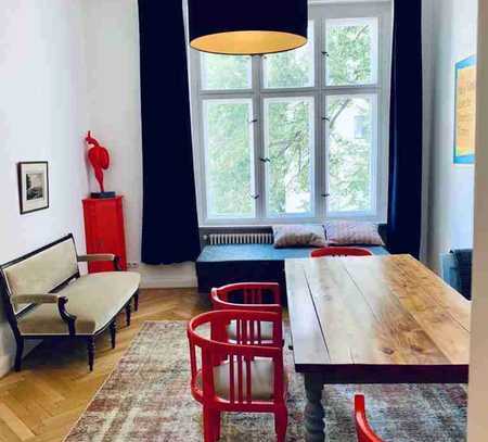 Herrschaftliche 3-Zimmer-Wohnung mit Südbalkon am Schloßpark Pankow - ab sofort bezugsfrei