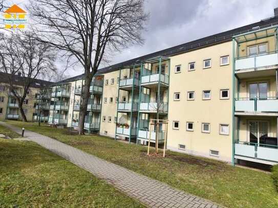 * Moderne, vermietete 2-Raum-Wohnung mit Balkon für Kapitalanleger *