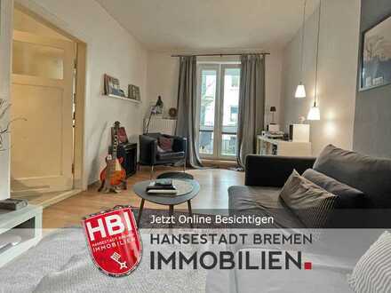 Viertel / 2-Zimmer-Wohnung mit Balkon in beliebter Lage