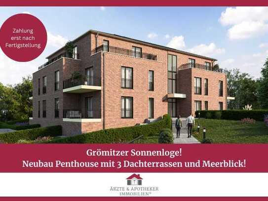 Grömitzer Sonnenloge!
Neubau Penthouse mit 3 Dachterrassen und Meerblick!