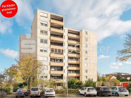 Auf Wolke Sieben - Charmante 2-Zimmer-Wohnung mit Loggia und traumhaftem Ausblick