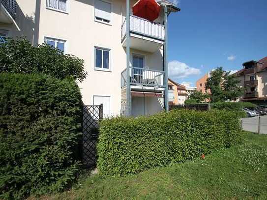 Schöne 2-Zi.-EG-Wohnung mit kl. Terrasse, zentral in Garching an der Alz.