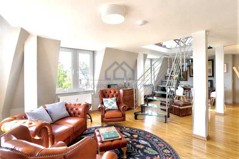                                                              Charmante Maisonette-Wohnung mit 2 Balkonen im Nordend                                                       in Nordend-Ost (Frankfurt am Main)