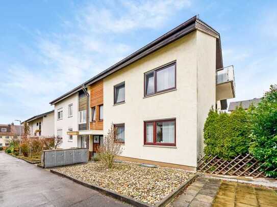 Geräumige 6-Zi.-Maisonettewohnung mit Gartenanteil und 2 Balkonen