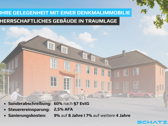 🏛️Sanierte denkmalgeschützte 3 Zi EG Wohnung mit Gartenanteil I 🍃 Wohnen im Naturpark I Nr. 1