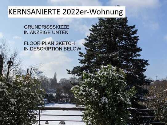 Gepflegte 3-Zimmer-Wohnung mit Balkon // Well kept: 3-room-flat w. balcony