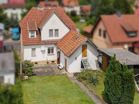 Freistehendes Einfamilienhaus mit weitläufigem Garten in Stadtlengsfeld