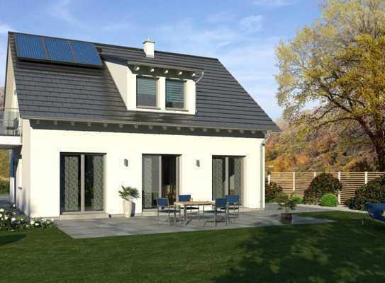 Energieeffizientes modernes Einfamilienwohnhaus