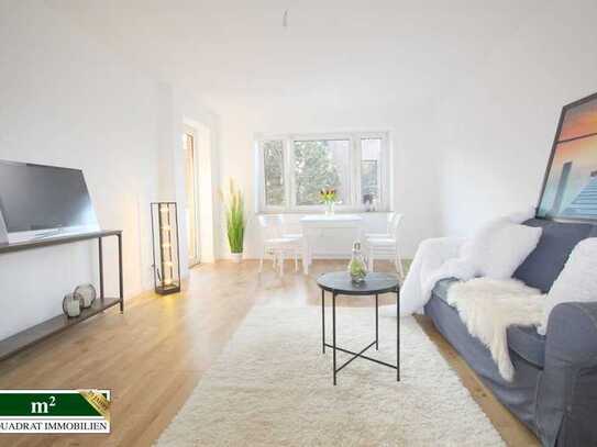 ZWEI-ZI.-WOHNUNG - 2021 UMFANGREICH RENOVIERT - MIT BALKON & PKW-STELLPLATZ IN CITYNÄHE - VERKAUFT