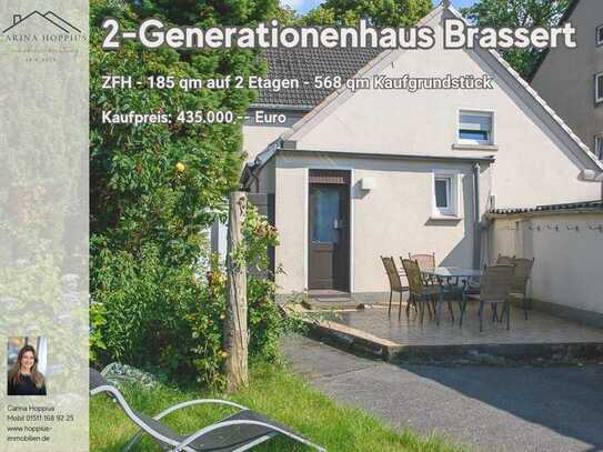 2-Generationenhaus in Marl Brassert - Altbau trifft Moderne