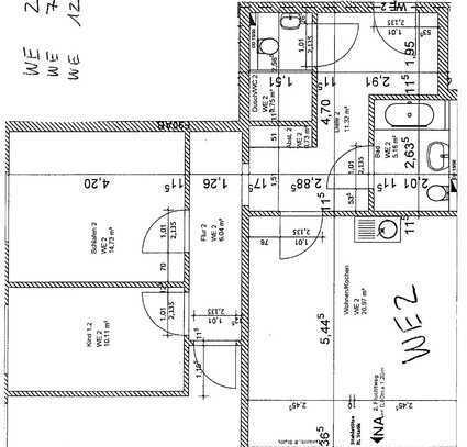 Schöne 4-Zimmer-Wohnung in Bielefeld-Eckardsheim mit WBS