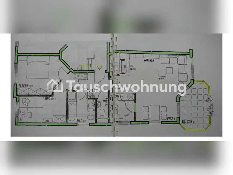                                                               Tauschwohnung: 3-Zimmer-Flat in Frankfurt West zum Tausch                                                       in Nied (Frankfurt am Main)