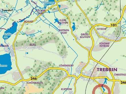 IMMOBERLIN.DE - Angenehme 942 m² große Baugrundstücke nahe Trebbiner Ortszentrum