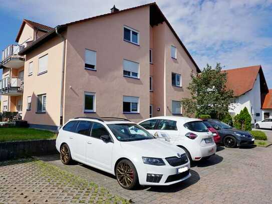 3 Zimmer Erdgeschosswohnung mit Balkon und Tiefgarage in Bellheim