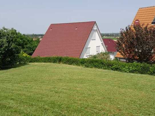 Bauplatz für 1- oder 2-Familienhaus, Hanglage Lützelsachsen