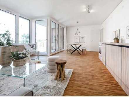 Stilvolle 1-Zimmer-Loft-Wohnung am Zollhafen mit gehobener Innenausstattung und Balkon