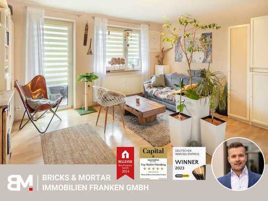 Moderne 2-Zimmer-Wohnung in Nürnberg mit idealer Raumaufteilung und großzügigem Balkon