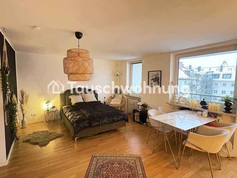 Tauschwohnung: Schönes 1-Zimmer Appartment mit Balkon am Kurfürstenplatz