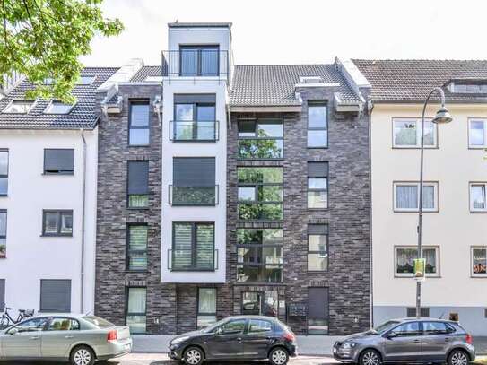 2 Zi.-Wohnung in Köln-Höhenberg * 56,47 m² Wohnfl. * Erdgeschoss barrierefrei * Duschbad * Südterras