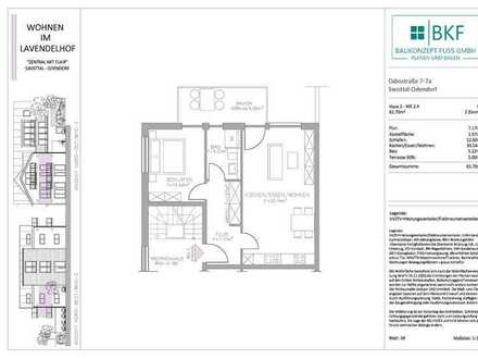 Wohnen im Lavendelhof, charmante 3-Zimmer-Wohnung mit Terrasse