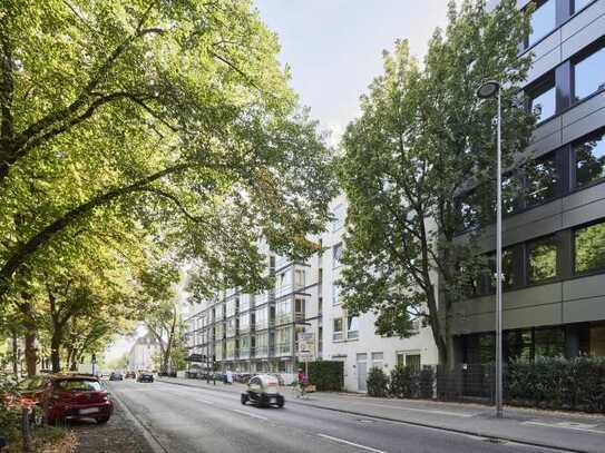 2-Zimmer-Wohnung im "Haus-im-Haus" Konzept mit großer Südwestterrasse in Lindenthaler Toplage