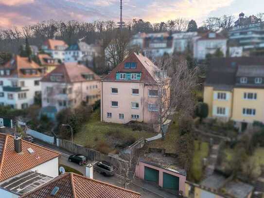 Mehrfamilienhaus in Top Lage und Fernsicht mit großem Potenzial, erweiterung auf über 600m² möglich