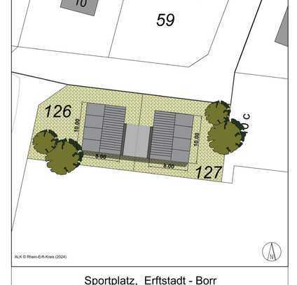 Grundstücke im Baugebiet Erftstadt-Borr