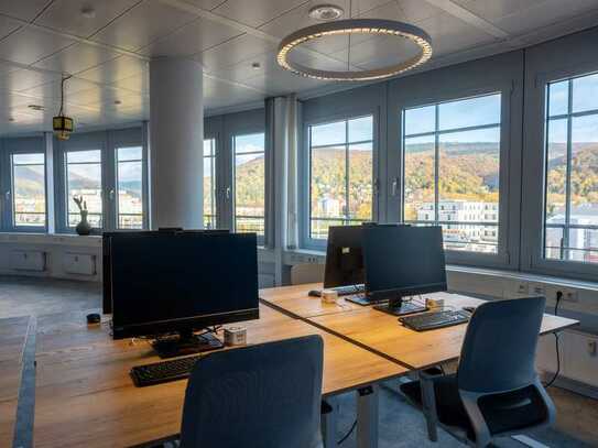 Arbeitsplätze - voll ausgestattet - in modernem Office Space