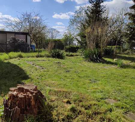 Großzügiger schöner Garten mit Schuppen zu Vermieten