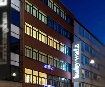 Wer braucht ein Großraumbüro? Energetisch renovierte Büroetage in der Dortmunder Fußgängerzone