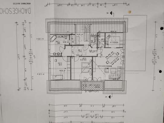 Lichtdurchflutete Wohnung im 1. OG - Dachgeschoss