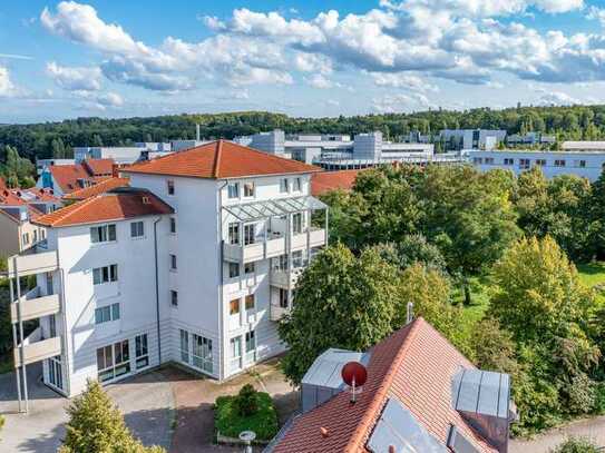 Zur Kapitalanlage - 4 Zimmer- Erdgeschosswohnung mit Balkon - vermietet