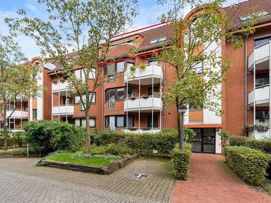 Bremen-Findorff: Attraktive Maisonettewohnung mit TG-Stellplatz in begehrter Lage