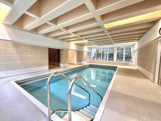 TOP RENOVIERTE 2-Z.-Whg. mit traumhaftem SÜDBALKON mit Sauna u. Pool - in USH