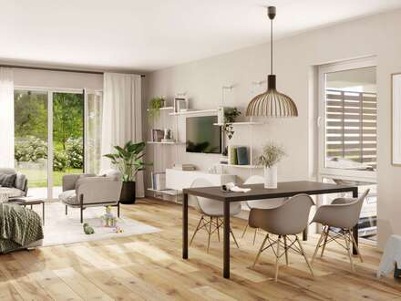 Moderne Doppelhaushälfte mit 5 Zimmern und Garten