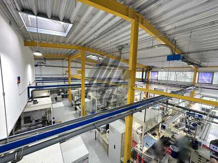 KEINE PROVISION ✓ Produktion (850 m²) mit Service (150 m²) & Mezzanine (250 m²)