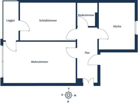 Schöne 2,5-Zimmer-Wohnung mit gehobener Innenausstattung mit Balkon und EBK in München Solln