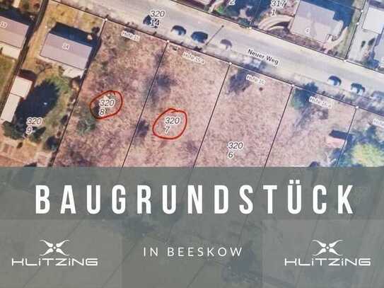 Baugrundstück in Beskow mit 1136m²