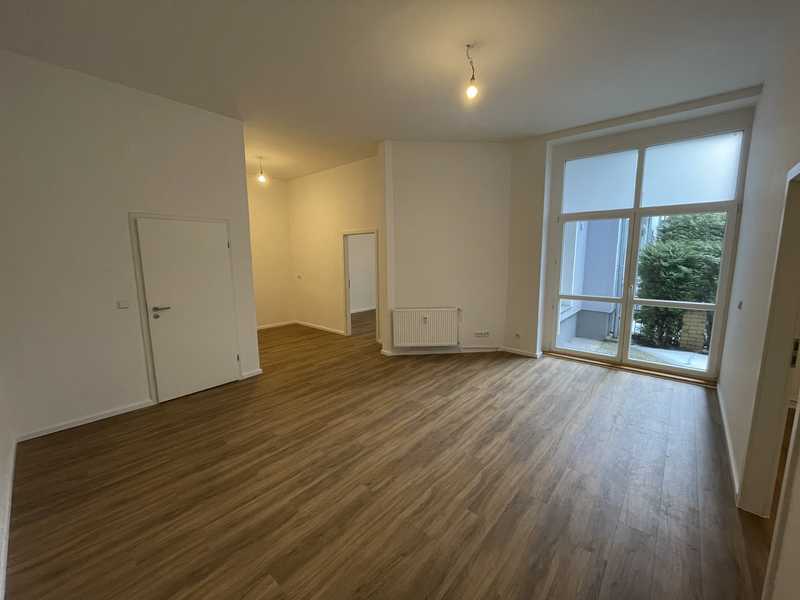 3-Zimmer-Wohnung nahe S Adlershof | renovierter Altbau, Garten, Erdgeschoss, Befristung 5 Jahre