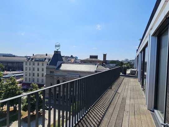 Exklusives Penthouse (3-Zimmer) mit Wasserblick, Terrasse, Innenpool, Sauna, GYM, Concierge!