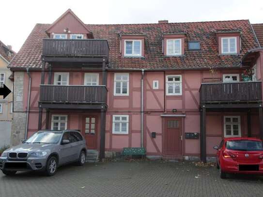 Von der "Hölle" kann hier nicht die Rede sein! 3 Zi-Wohnung+Balkon+Stellplatz mitten in Quedlinburg!