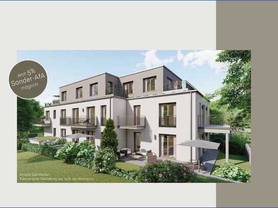 Jetzt 5% AfA! NEUBAU 2-Zimmer-Gartenwohnung mit Terrasse in Pfaffenhofen a. d. Ilm!