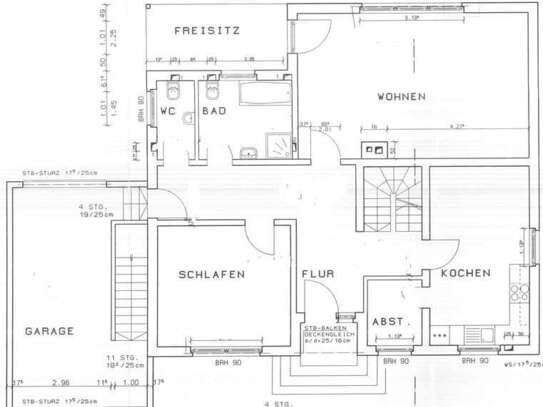 Freistehendes Einfamilienhaus in ländlicher Umgebung