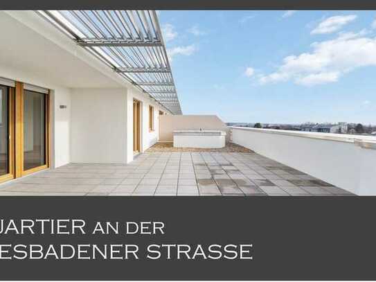 NEUBAU ERSTBEZUG! Traumhafte Penthaus-Wohnung mit riesiger Dachterrasse und Panoramablick