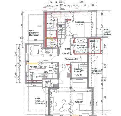 Erstbezug: helle 3-Zimmerwohnung mit neuer Einbauküche provisionsfrei zu vermieten