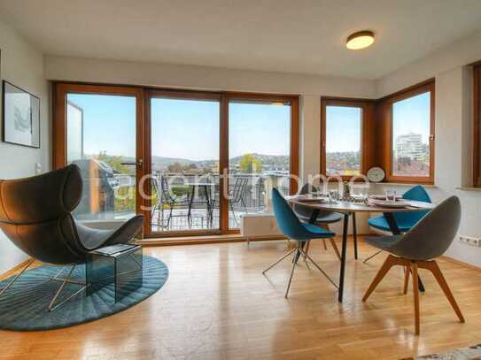 MÖBLIERT - SONNIG AM RELENBERG - Schöne Wohnung mit Balkon und PKW-Stellplatz