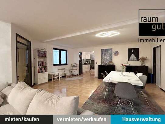 Attraktive 2-Zimmer Wohnung mit Terrasse und Tiefgaragenstellplatz in Düsseldorf Düsseltal