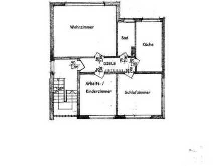 Ansprechende und gepflegte 3,5-Zimmer-Wohnung in Oberhausen