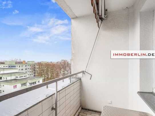 IMMOBERLIN.DE - Angenehme sonnenhelle Wohnung mit Westloggia & Pkw-Stellplatz in behaglicher Lage