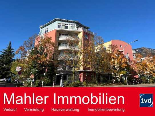 Sonniges Appartement mit Balkon und Tiefgaragenstellplatz in zentraler Lage von Bensheim